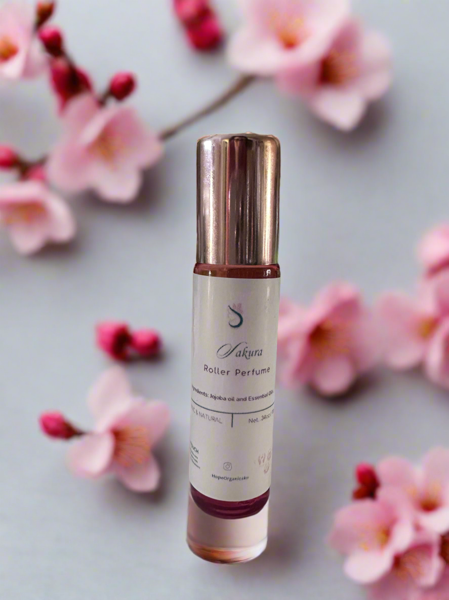 Non-Toxic Organic Perfume Rollers