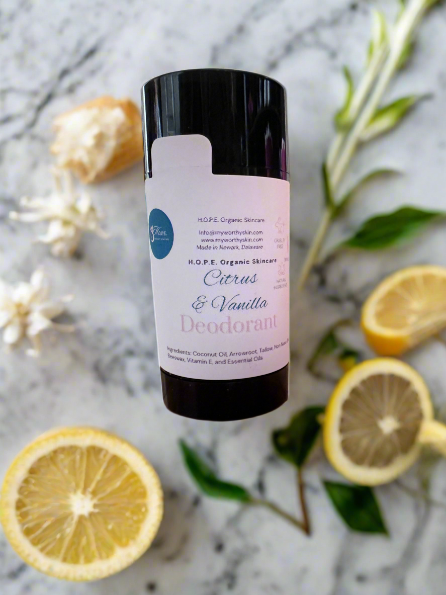 Organic, Non-Toxic Deodorant – Long-Lasting Odor Protection That Actually Works