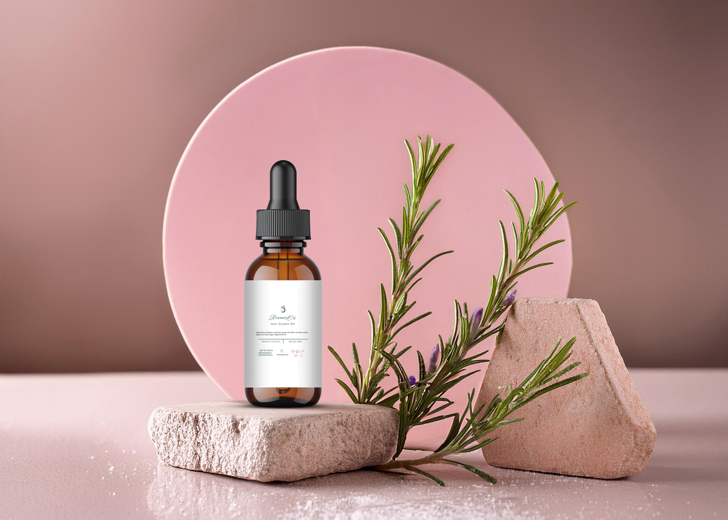 Organic Rosemary Hair