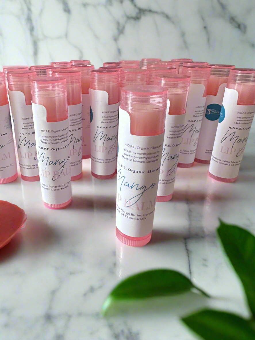 Organic lip balm tube– Deeply Nourishing, Ultra-Hydrating Lip Care