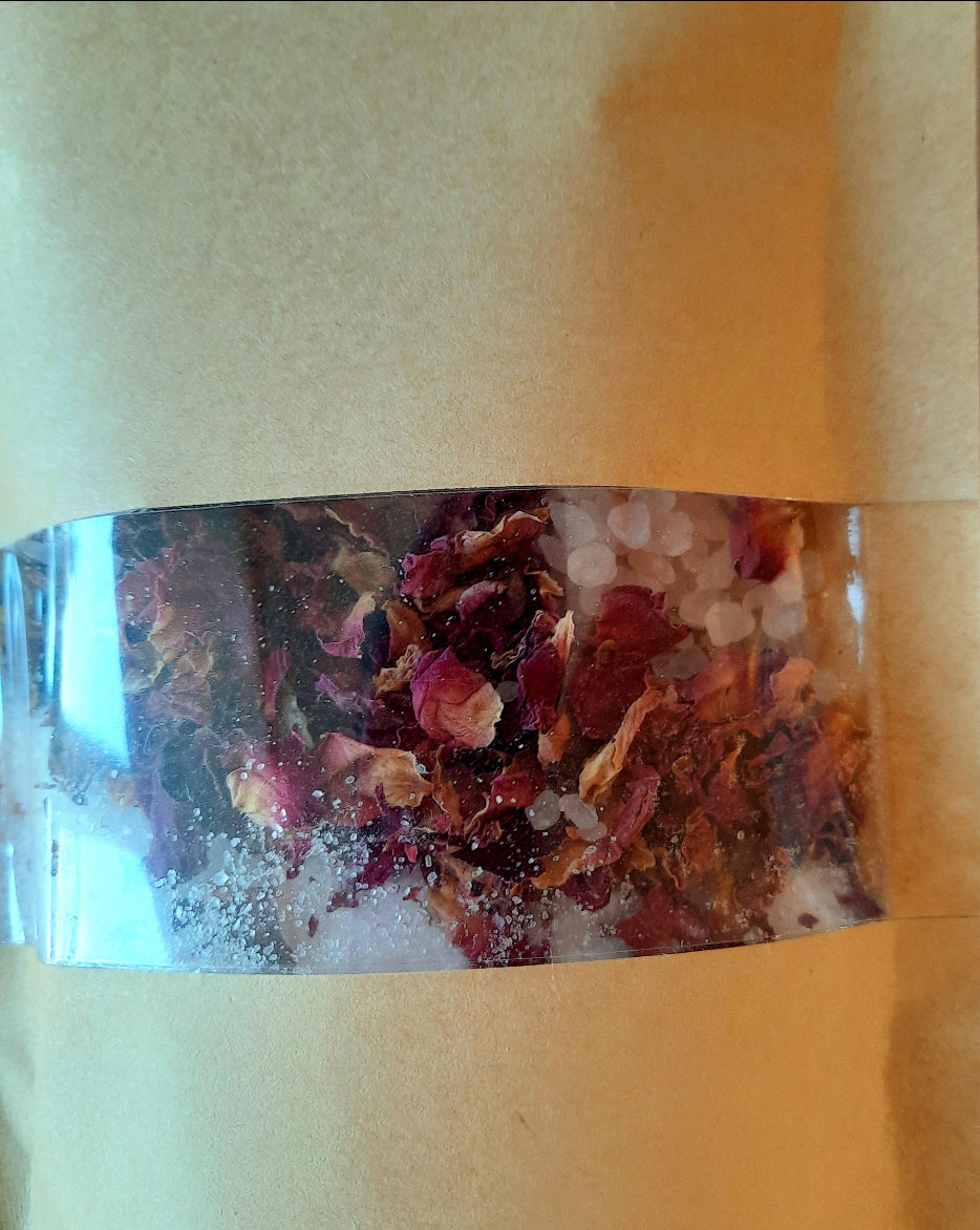 Rose Detox Support Bath Soak – Rejuvenate, Cleanse & Glow Naturally