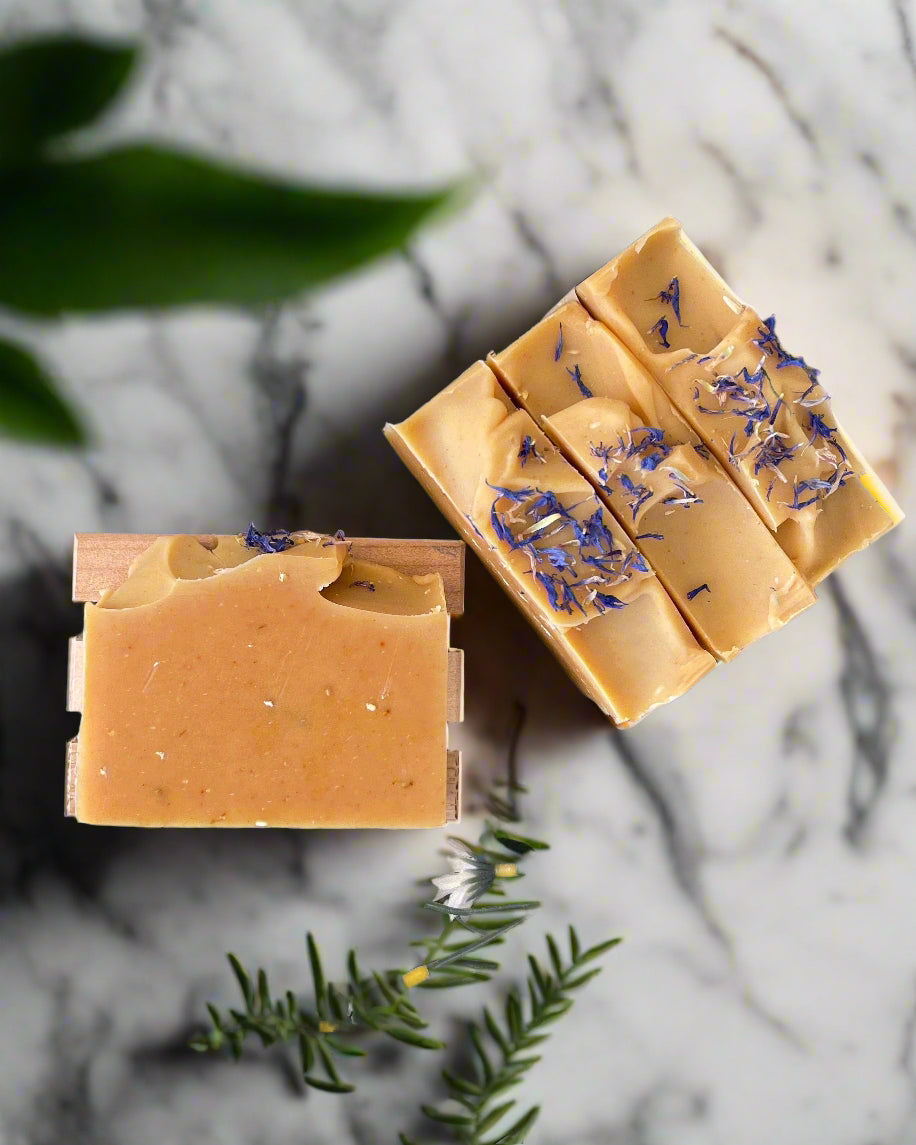 Velvet touch artisan organic soap