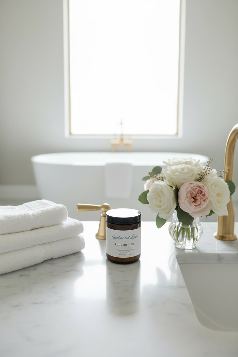 Organic Whipped Body Butter – Deep Hydration + Long-Lasting Scent