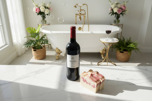 Velvet Reserve Wine Infused Artisan Soap for Soft, Radiant Skin
