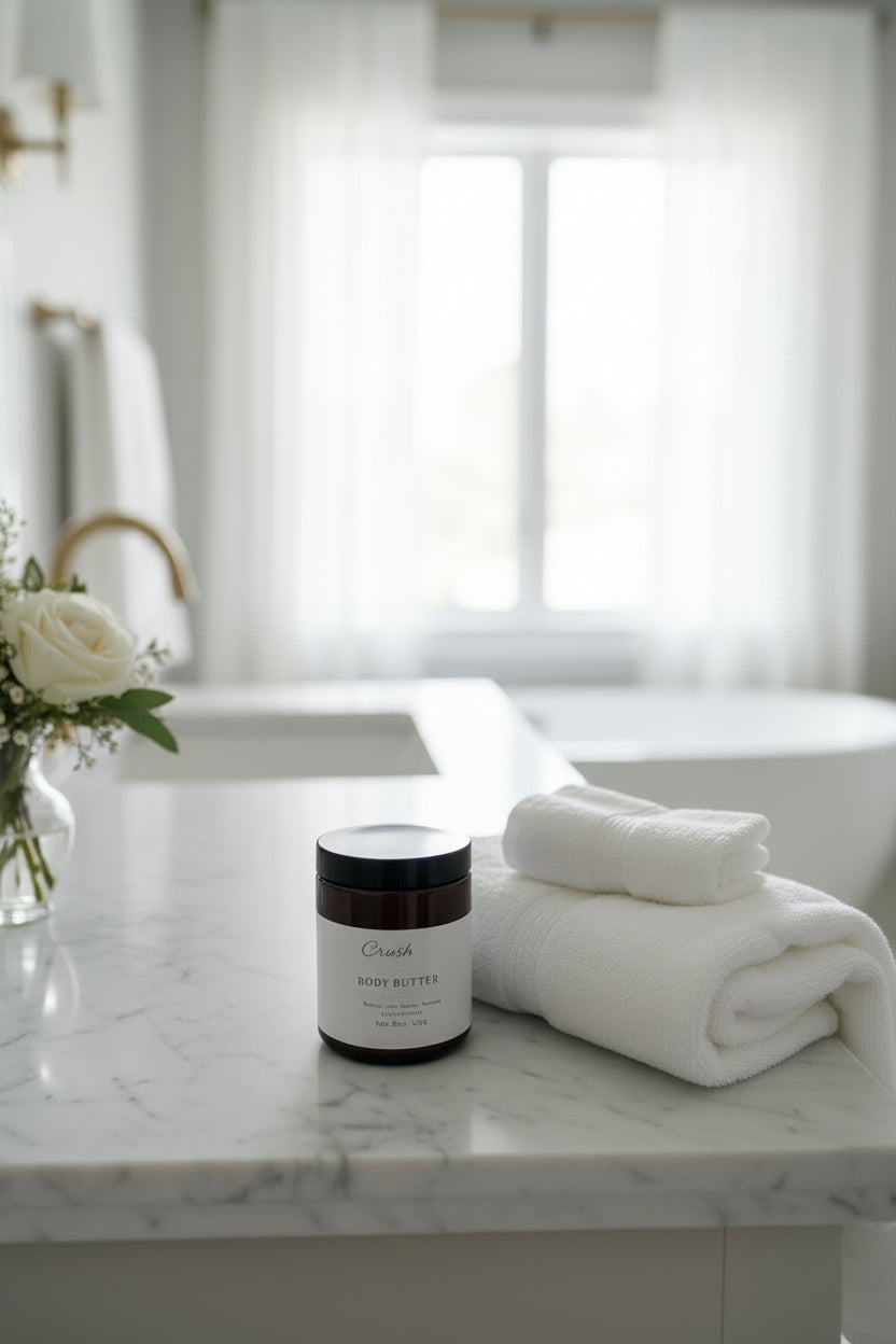 Organic Whipped Body Butter – Deep Hydration + Long-Lasting Scent