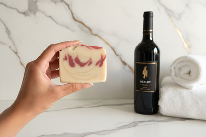 Velvet Reserve Wine Infused Artisan Soap for Soft, Radiant Skin