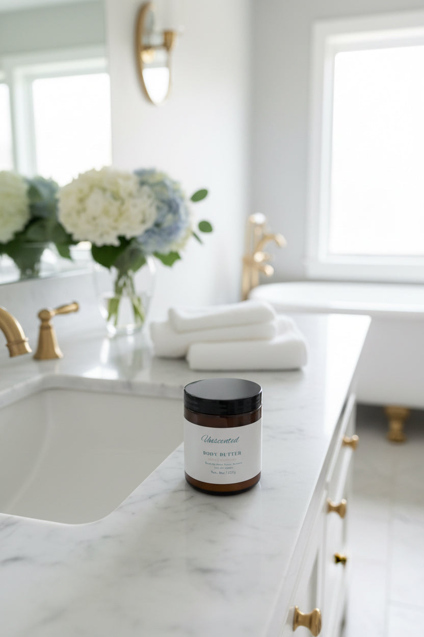 Organic Whipped Body Butter – Deep Hydration + Long-Lasting Scent