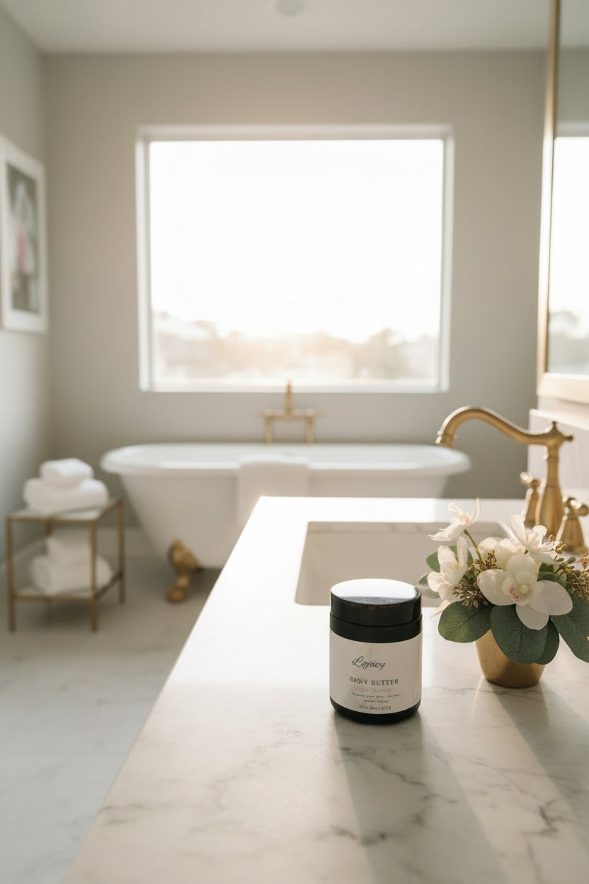 Organic Whipped Body Butter – Deep Hydration + Long-Lasting Scent
