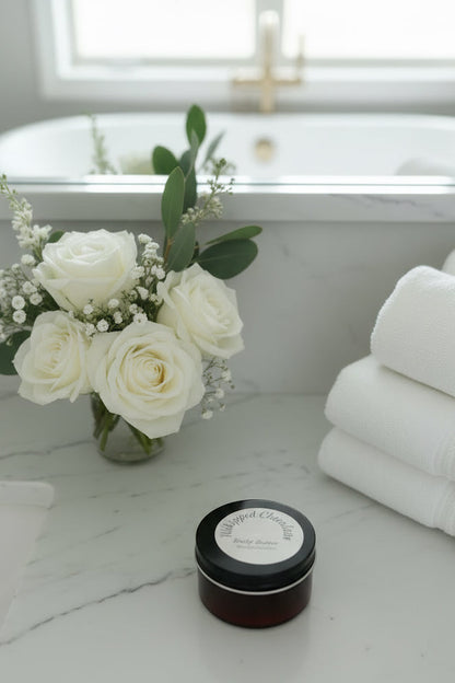 Organic Whipped Body Butter – Deep Hydration + Long-Lasting Scent