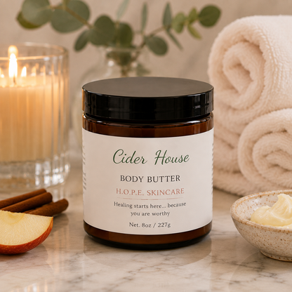 Organic Whipped Body Butter – Deep Hydration + Long-Lasting Scent