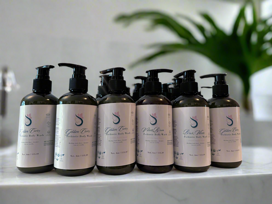 Organic nourishing prebiotic Body Wash – Argan Oil | SLS-Free Skin Cleanser