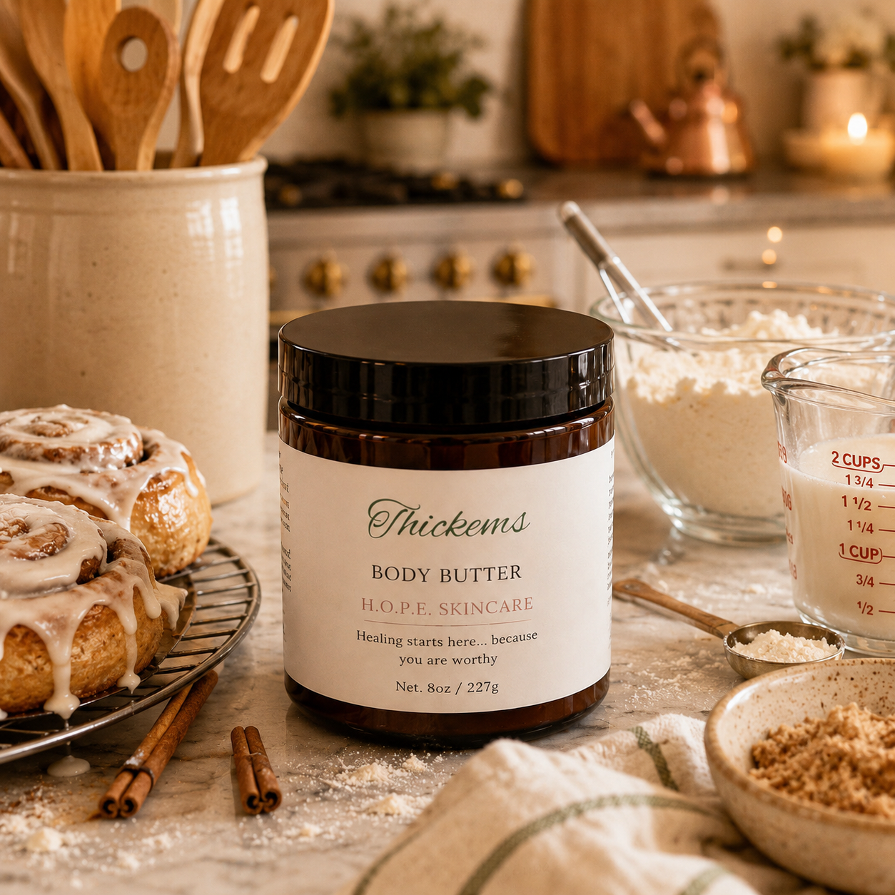 Organic Whipped Body Butter – Deep Hydration + Long-Lasting Scent