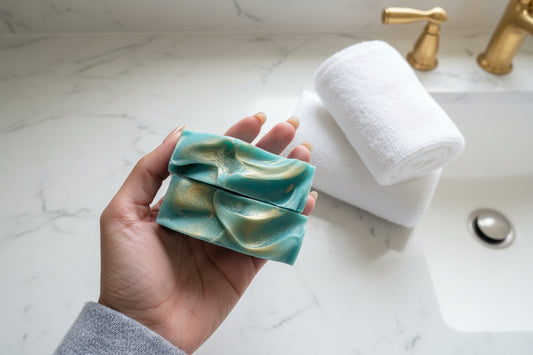 Coastal Calm Fresh Clean Artisan Soap for Sensitive Skin