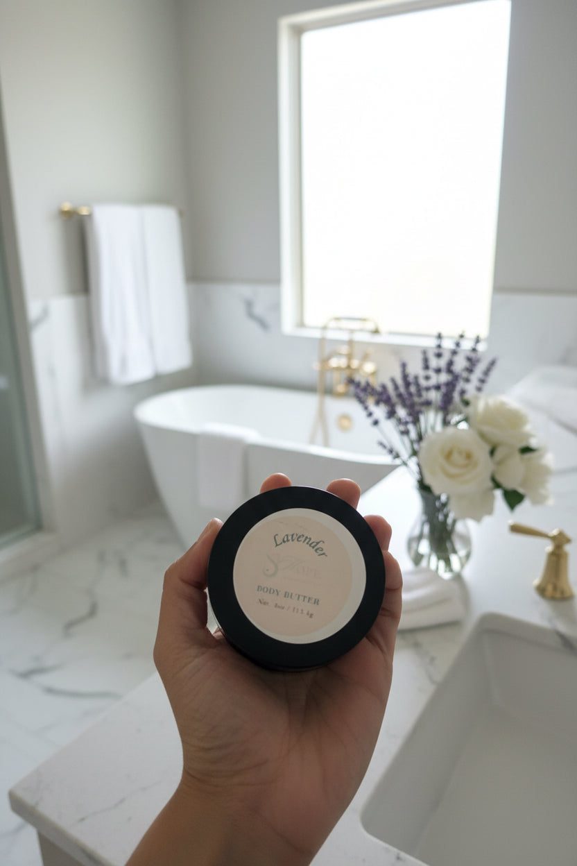 Organic Whipped Body Butter – Deep Hydration + Long-Lasting Scent