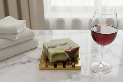 Velvet Reserve Wine Infused Artisan Soap for Soft, Radiant Skin