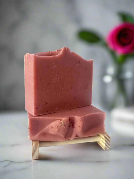 Seductive Rose Artisan Organic Bar Soap