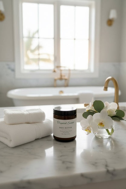 Organic Whipped Body Butter – Deep Hydration + Long-Lasting Scent