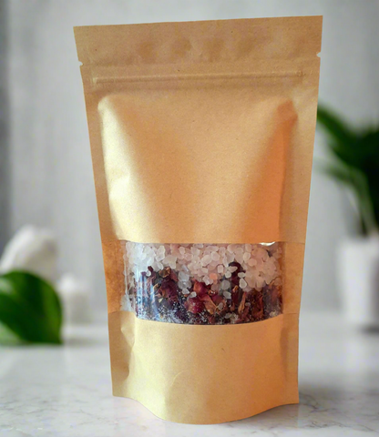 Rose Detox Support Bath Soak – Rejuvenate, Cleanse & Glow Naturally
