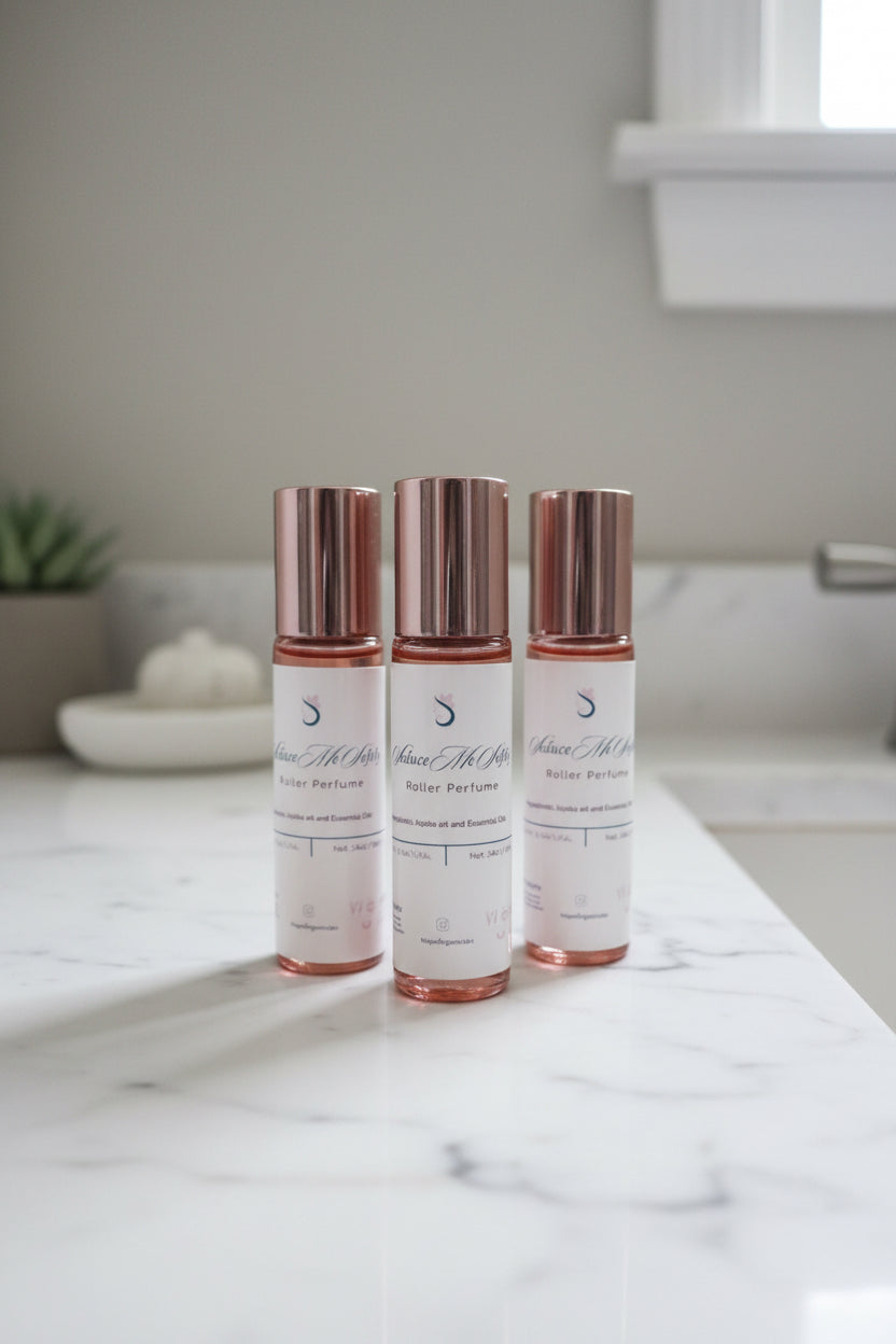 Non-Toxic Organic Perfume Rollers – Pure Essential Oil Fragrance