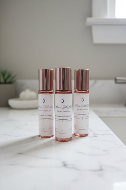 Non-Toxic Organic Perfume Rollers – Pure Essential Oil Fragrance