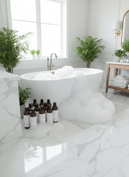 ☁️✨ Mint Cloud Bubble Bath