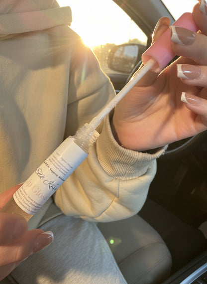 ✨ Silk Kiss Lip Gloss- Shea · Coconut · Rosehip · Squalane  Nourishing Lip Treatment + Soft Gloss Finish