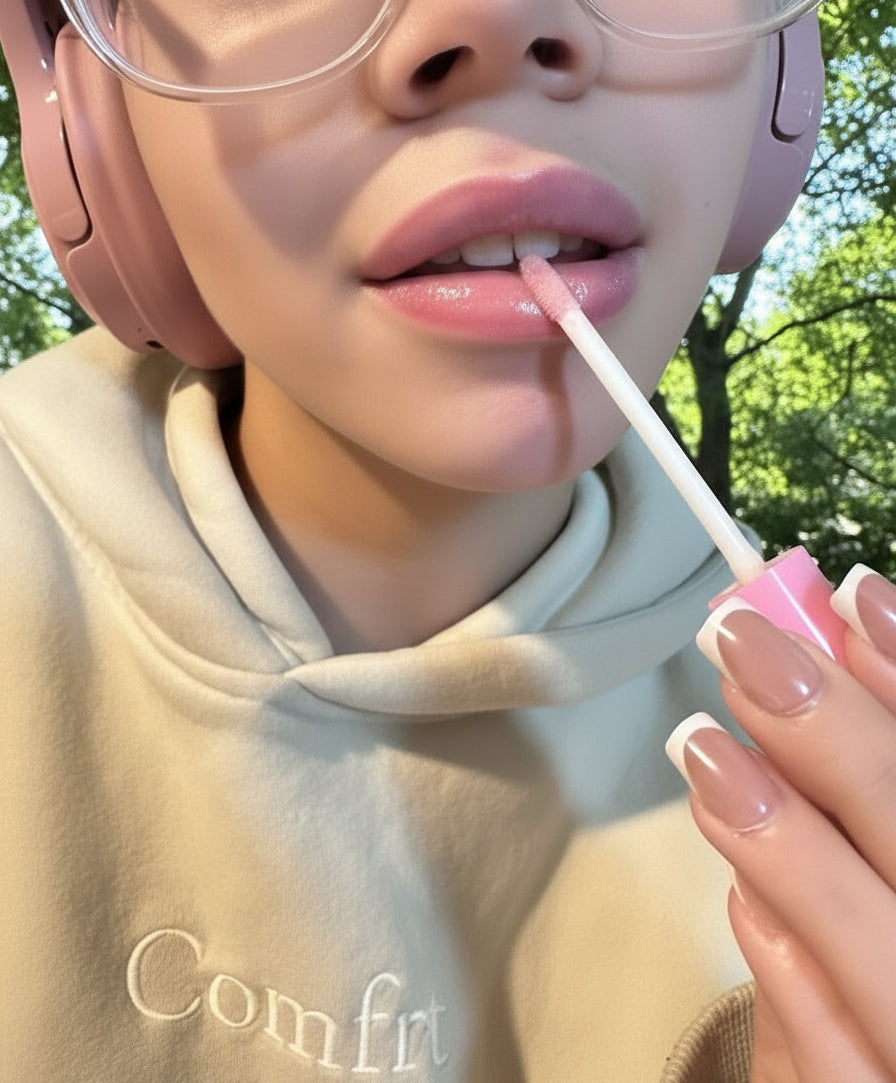 ✨ Silk Kiss Lip Gloss- Shea · Coconut · Rosehip · Squalane  Nourishing Lip Treatment + Soft Gloss Finish