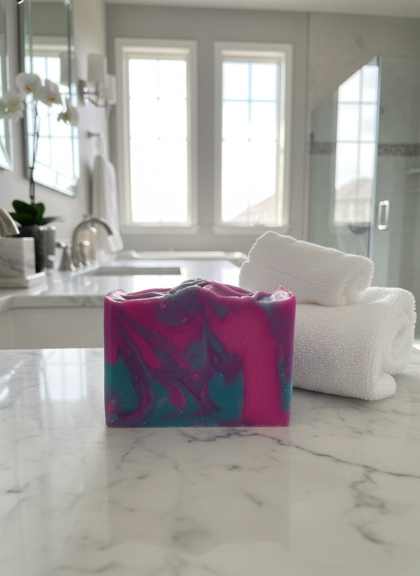 Hawaiian Sunrise - Tropical Hawaiian Punch-Inspired Soap