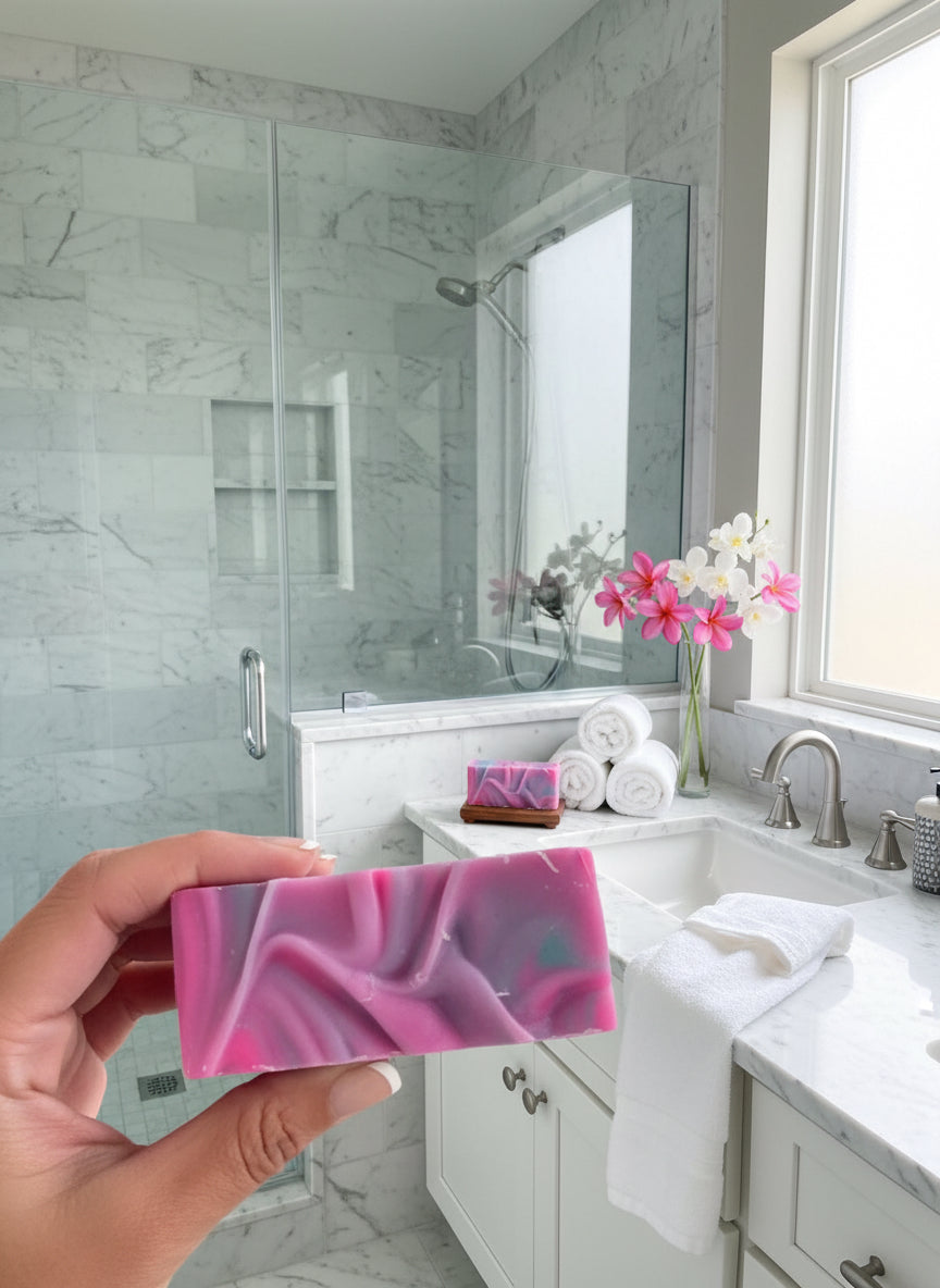 Hawaiian Sunrise - Tropical Hawaiian Punch-Inspired Soap