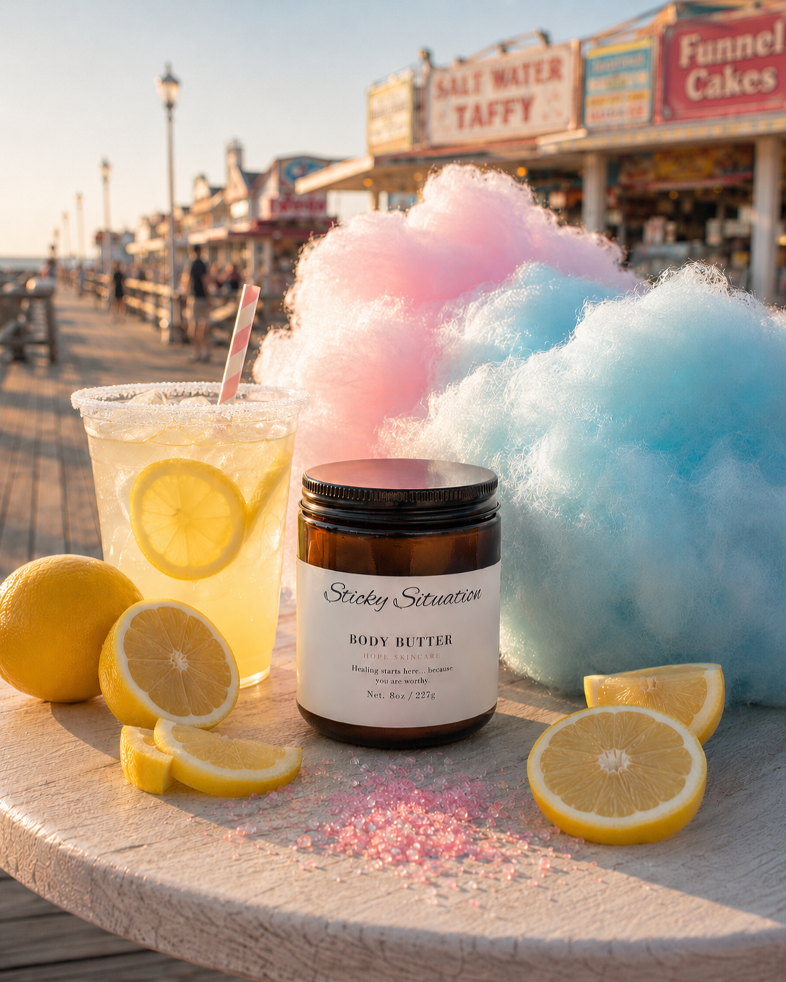 Organic Whipped Body Butter – Deep Hydration + Long-Lasting Scent