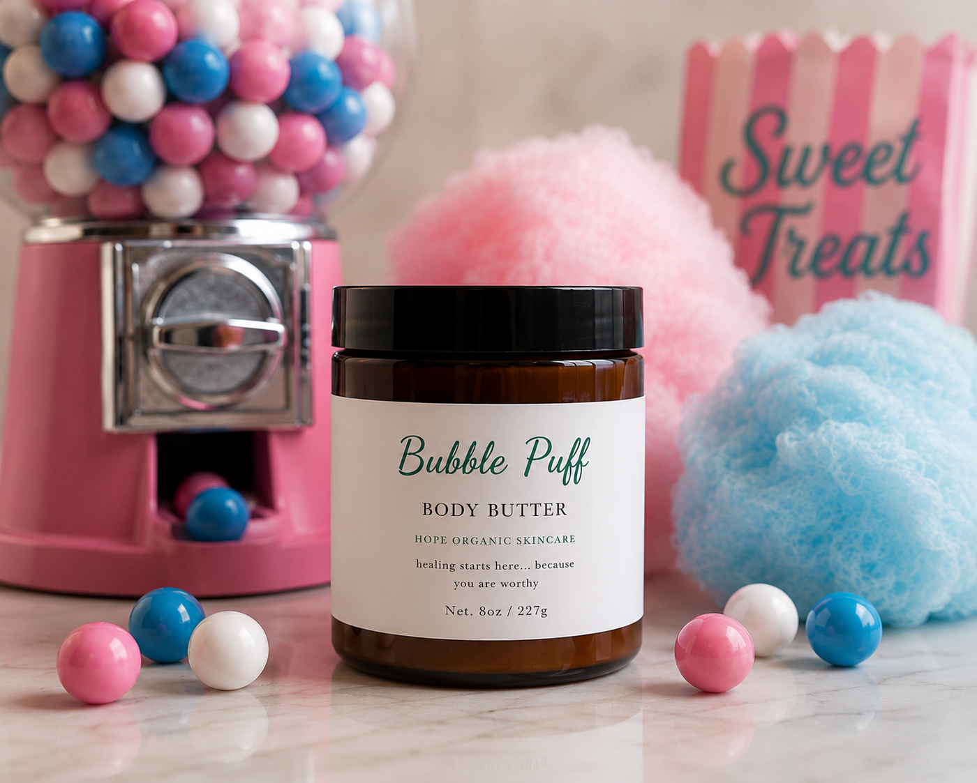 Organic Whipped Body Butter – Deep Hydration + Long-Lasting Scent
