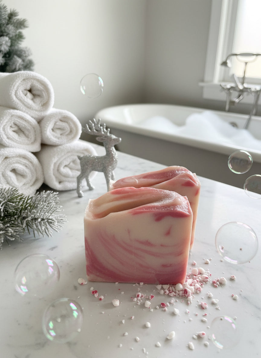 ❄️✨ Frosted Mint Soap Bar