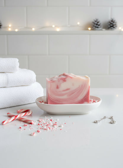 ❄️✨ Frosted Mint Soap Bar