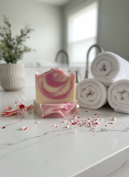 ❄️✨ Frosted Mint Soap Bar