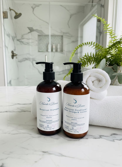 ✨ Nourish + Restore The Botanical Hair set (Shampoo+Conditioner)