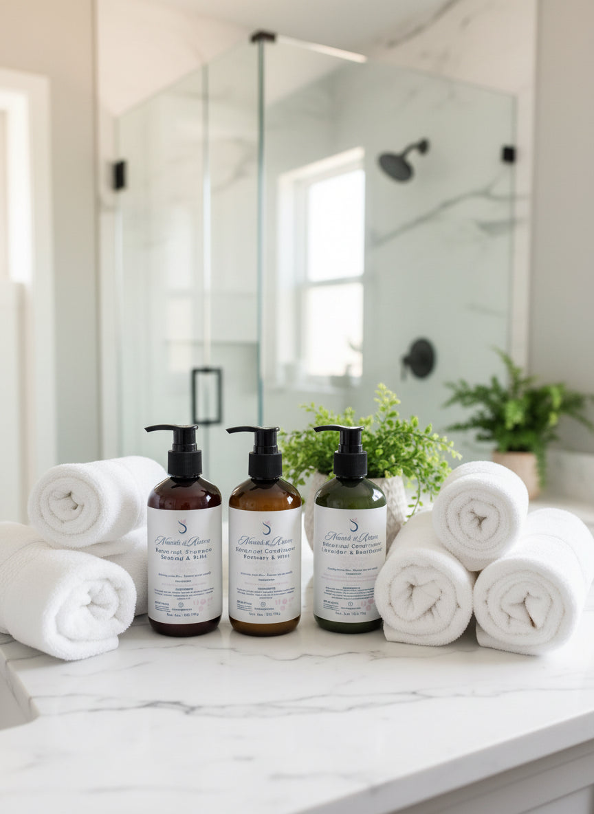 ✨ Nourish + Restore The Botanical Hair set (Shampoo+Conditioner)